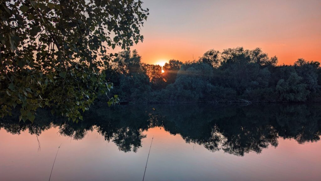 Закат на Днестре